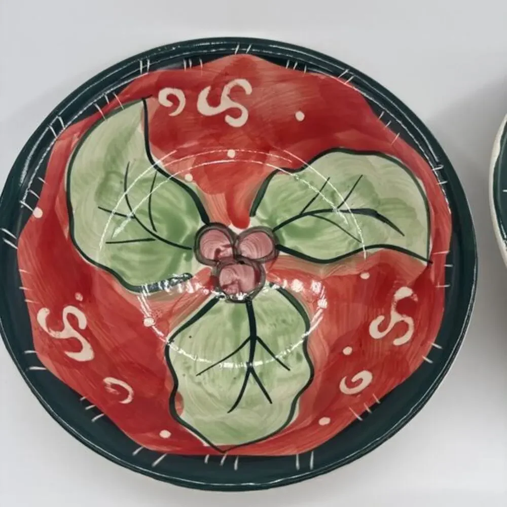 Holiday Bowls 3 Total Studio 33 Christmas 8.5